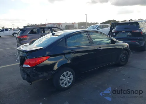 2017 Hyundai Accent Se from USA, damaged, VIN KMHCT4AEXHU334512